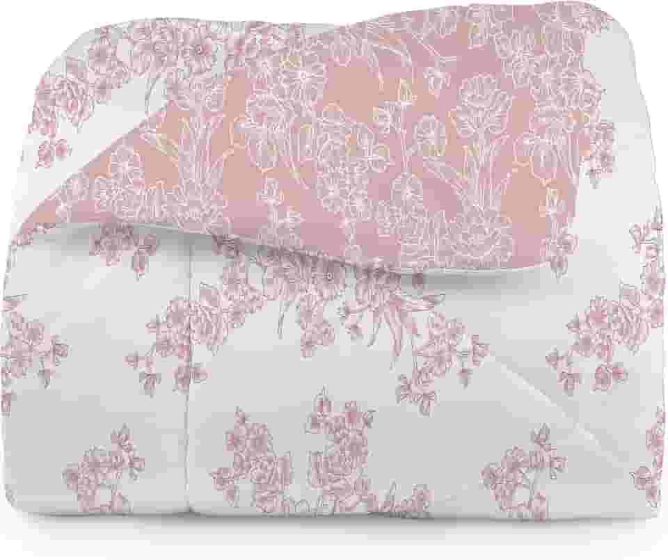 Edredom King Teka Florença Percal 180 fios 100% algodão