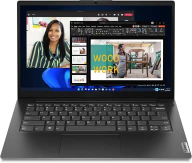 Notebook Lenovo V14 G4 AMN AMD Ryzen 3 7320U 8GB 256GB SSD DOS 14' - 83GE000CBR Preto