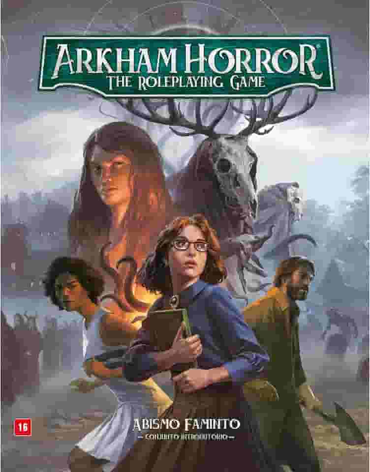 Asmodee,Arkham Horror The Roleplaying Game:Abismo Faminto(Conjunto Introdutório),RPG,Idade +16,2 + jogadores