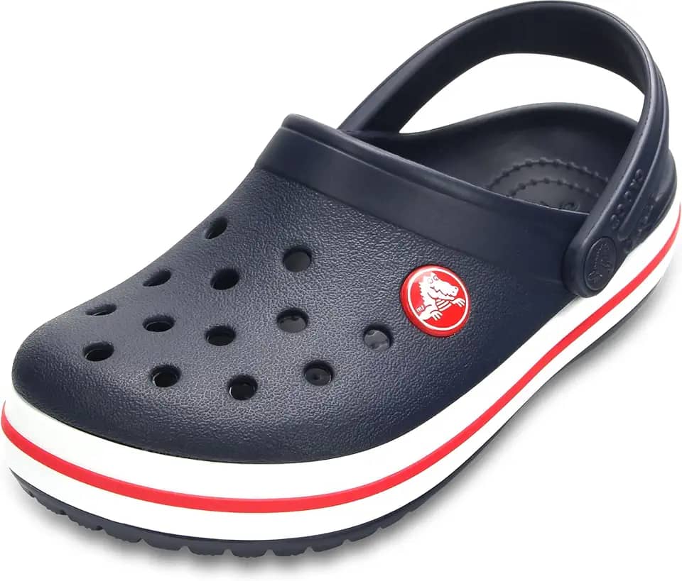Sandália crocs crocband clog kidst navy/red - 23