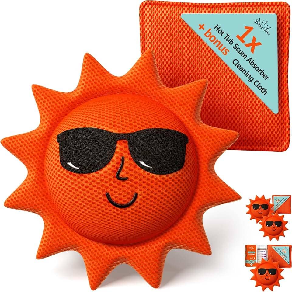 Absorvente de espuma para banheira de hidromassagem de spa, acessórios de banheira de hidromassagem para adultos, kit de limpeza de banheira de hidromassagem, limpador de banheira de hidromassagem para superfície interna, esponja de banheira de hidromassagem para espuma, acessórios de spa para filtro de banheira de hidromassagem