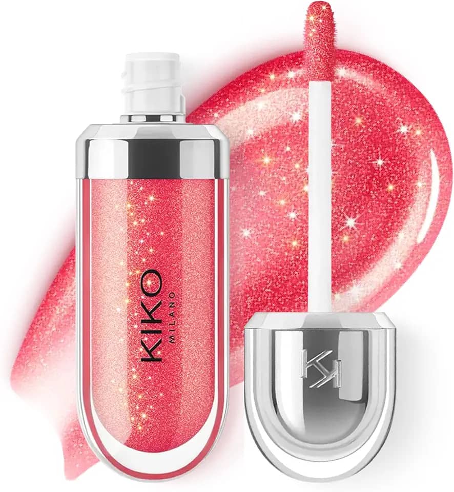 KIKO MILANO, 3D Hydra Lipgloss, Gloss Hidratante Para Os Lábios, Com Efeito 3D, Fórmula Com Extrato de Bidens