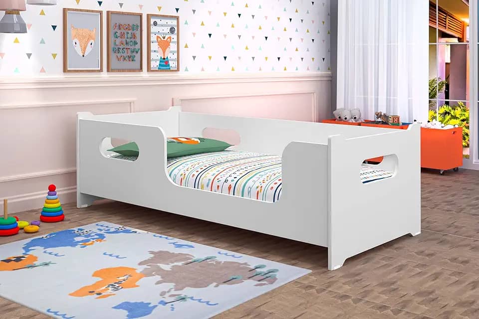 Cama Montessoriana Encanto Juvenil P/Colchão 150x70-100% MDF