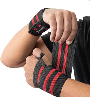 Par Munhequeira Elástica de Pulso Crossfit - Keer Sports Lpo