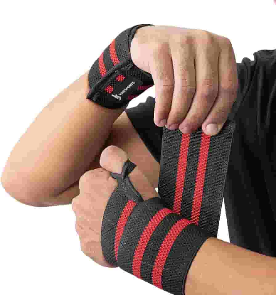 Par Munhequeira Elástica de Pulso Crossfit - Keer Sports Lpo