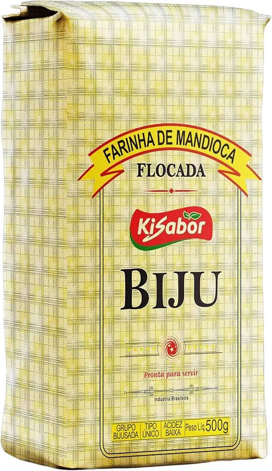 KiSabor Farinha De Mandioca Biju Kisabor 500 Gramas