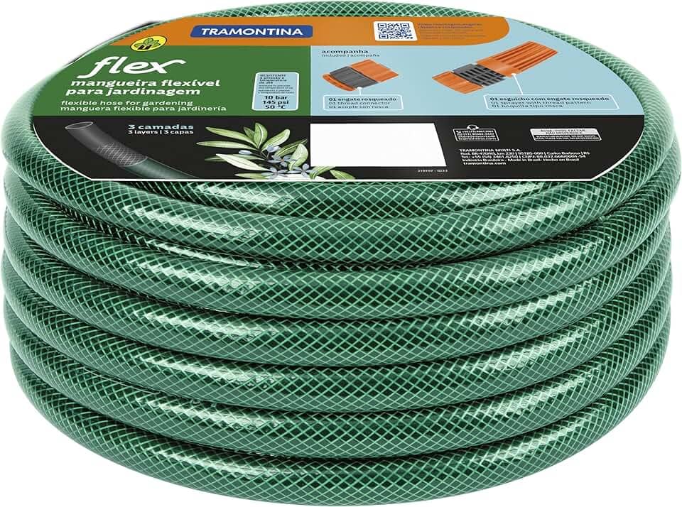 Mangueira para Jardim 20 Metros com Esguicho TRAMONTINA