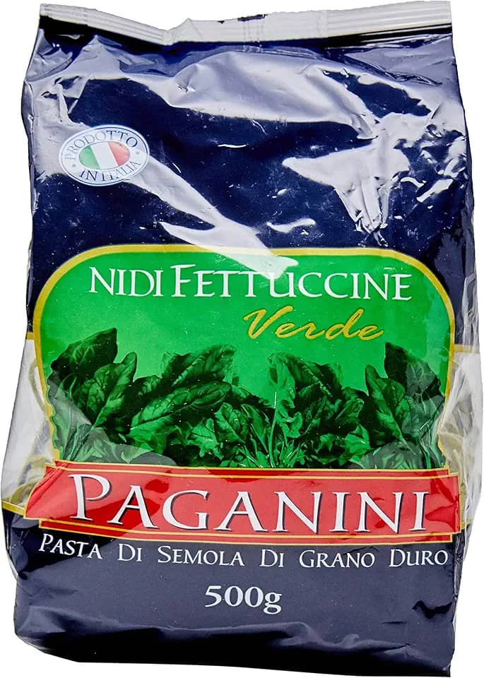 Macarrão Fettuccine Nidi Verde Paganini 500g