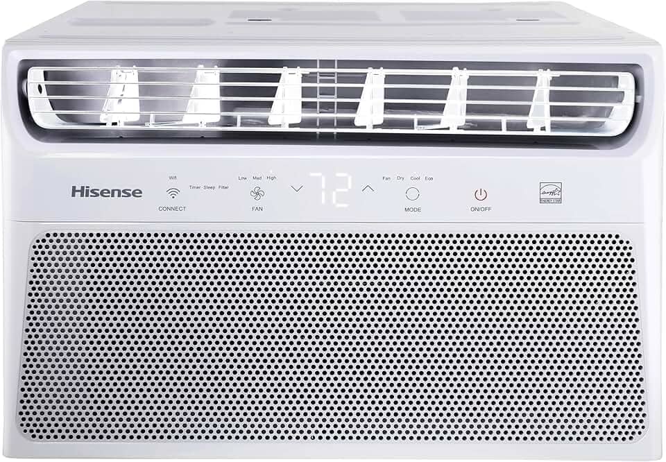 Ar-Condicionado Janela Eletrônico Wi-Fi 7.500 btus Frio 127V AW-08CWBRVGU02 Hisense