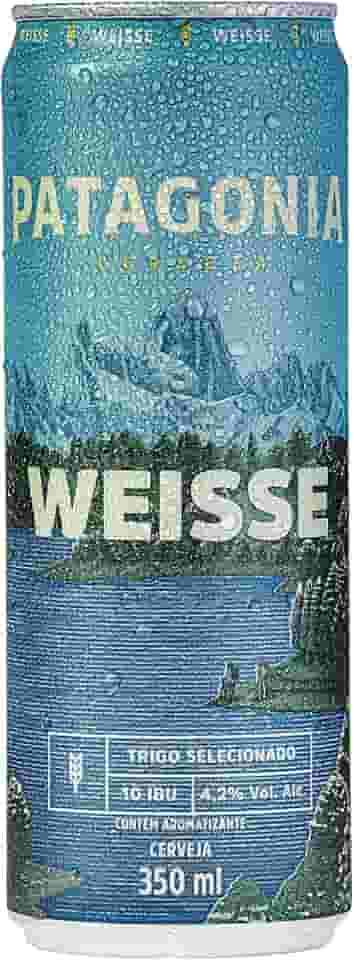 PATAGONIA Cerveja Weisse Nacional lata sleek 350ml
