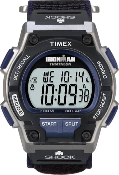 Relógio masculino Ironman Endure 30 Shock 42 mm, Azul escuro, Esportivo
