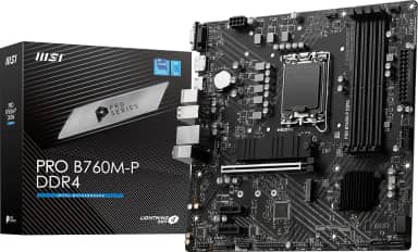 Placa Mãe Msi Pro B760m-p, DDR4, Chipset B760, Intel, LGA 1700, ATX, HDMI, Displayport, VGA, M.2