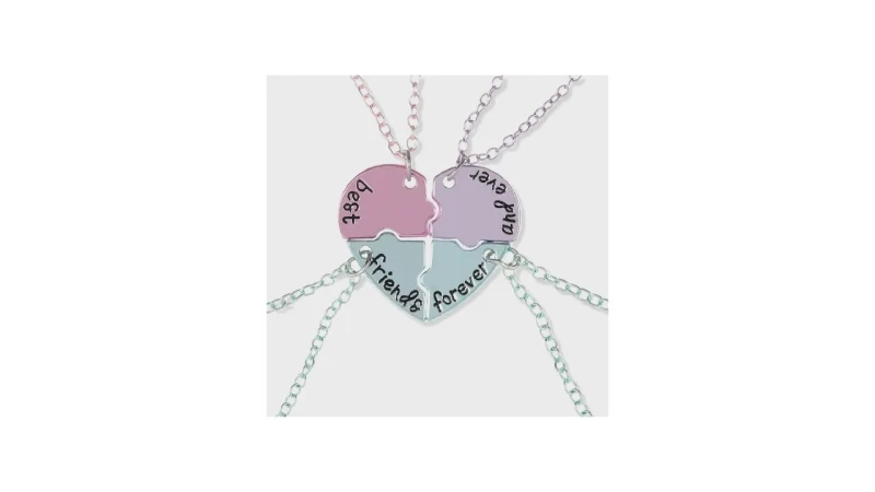 Colar de Melhores Amigas (2, 3 e 4 partes): 10 Modelos Criativos
