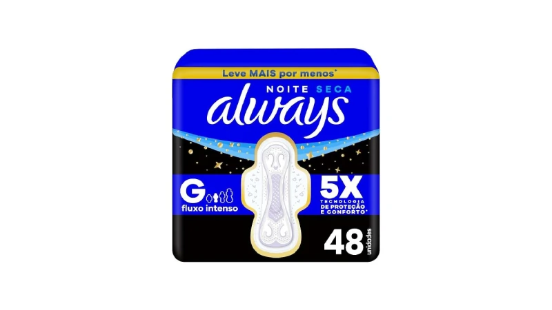Melhor Absorvente Noturno: 10 Opções de Máxima Proteção