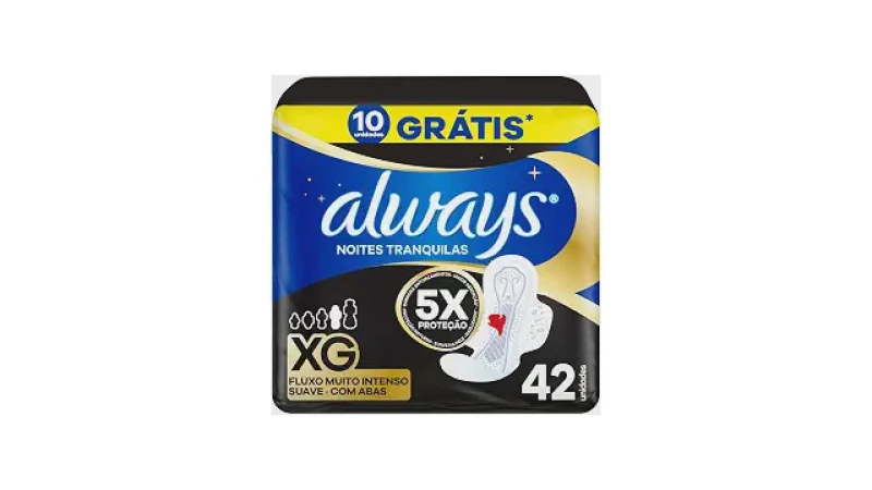 Melhor Absorvente para Fluxo Muito Intenso: Proteção Noturna Garantida!