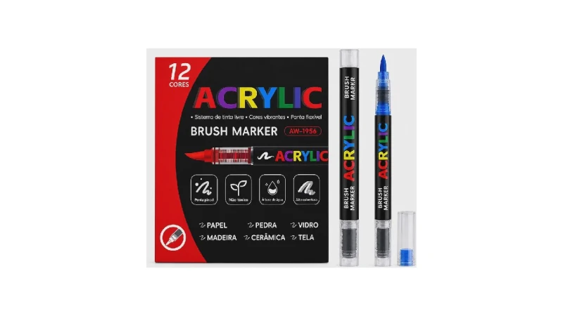 Melhor Brush Pen Barata: Guia Completo de Cores e Pontas