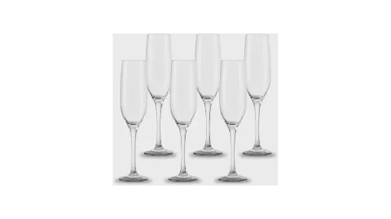 Melhor Champagne para Casamento: Taças de Cristal e Acrílico