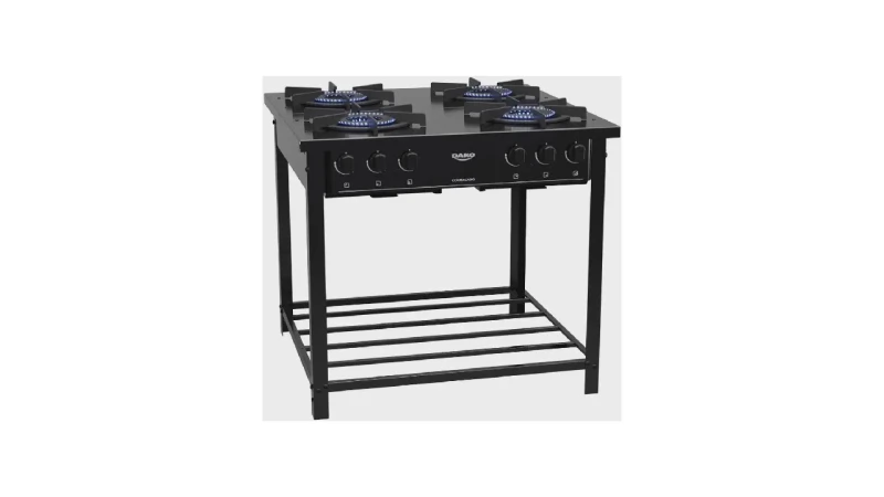 Melhor Fogão Industrial de 4 Bocas: 10 Modelos Robustos