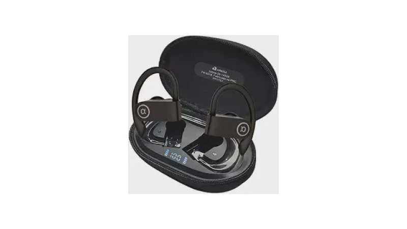 Melhor Fone de Ouvido sem Fio Academia: 45h Bateria e IPX5