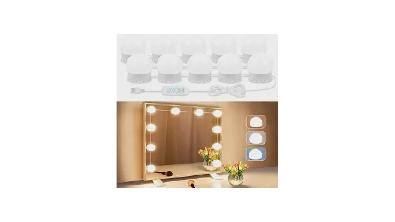 Melhor Luz para Penteadeira: 7 Opções Incríveis Para Sua Maquiagem