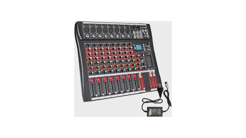Melhor Mesa de Som 8 Canais: Conectividade e Qualidade de Áudio