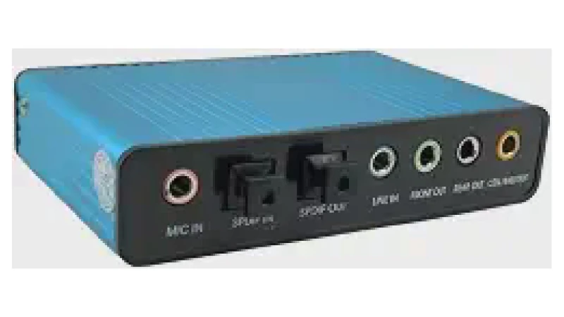 Melhor Placa de Som Externa: Som 7.1 e 5.1