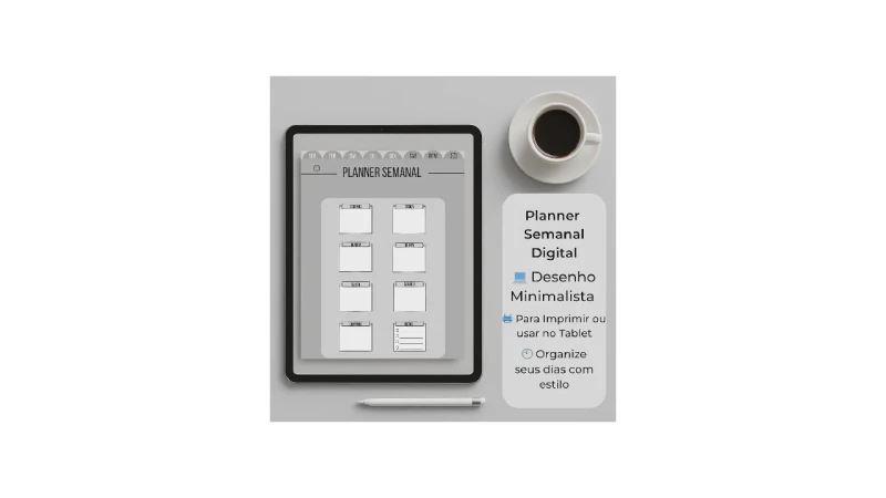 Melhor Planner para Tablet: Organize Sua Rotina Digitalmente