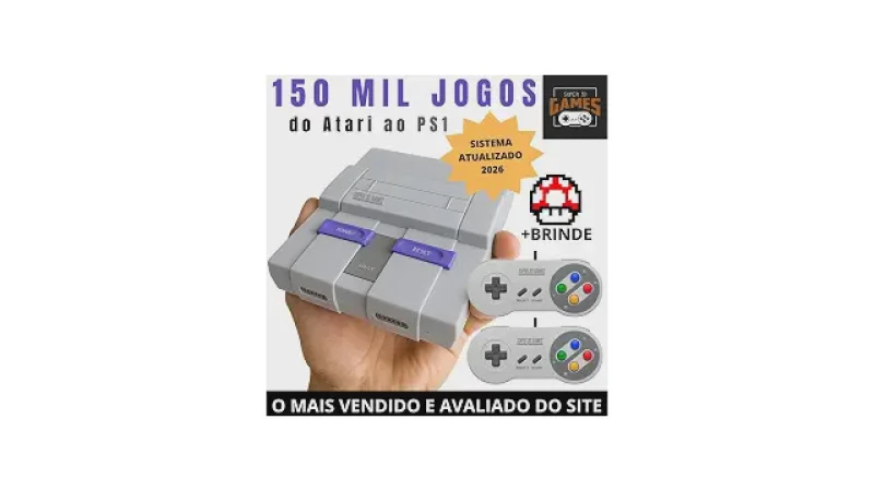 Melhor Retro Game Console: Portáteis vs. Mini Consoles