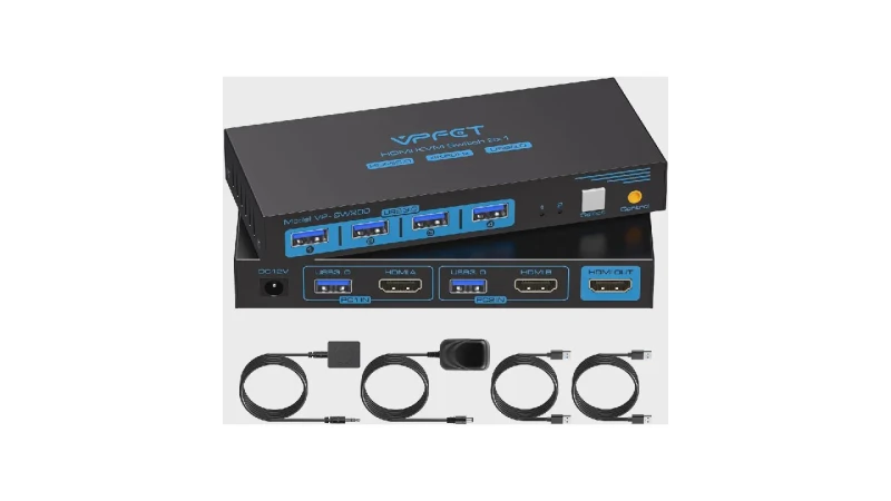 Melhor Switch KVM para Usar Dois PCs com um Monitor: 10 Opções de Alta Performance