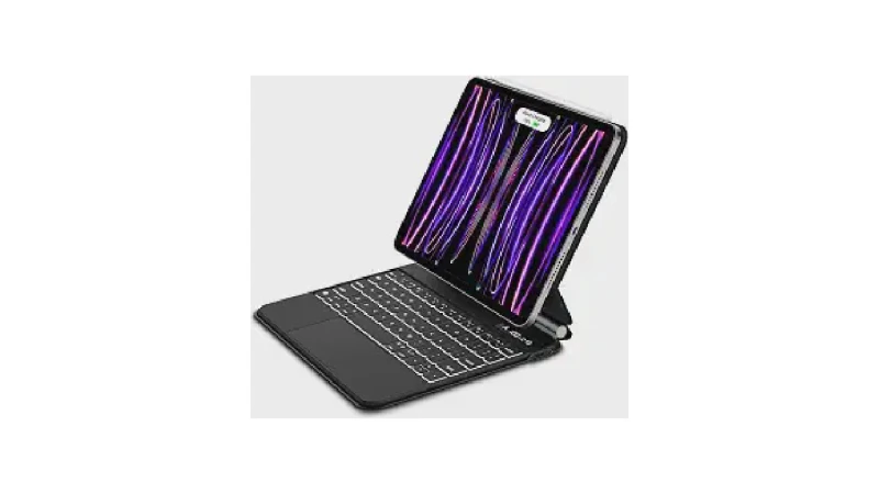 Melhor Teclado iPad Air: Trackpad e Retroiluminação