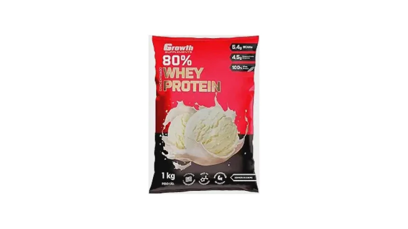 Melhor Whey Protein Growth: Ganho Muscular Essencial