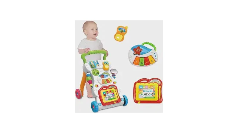Qual Melhor Andador Para Bebê Com Atividades Musicais e Como Escolher