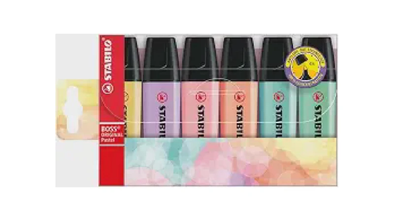 Qual Melhor Caneta Marca Texto em Tons Pastel?