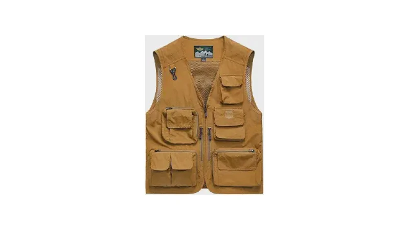 Qual Melhor Colete de Pesca com Bolsos? 10 Modelos