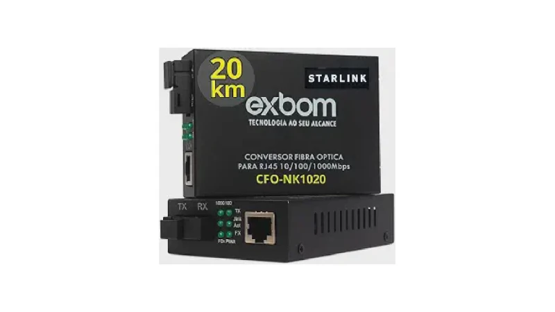 Qual Melhor Conversor de Midia: SFP, WDM ou Par Pronto?