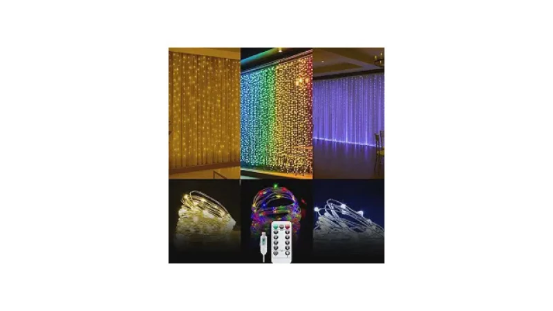 Qual Melhor Cortina de LED e Luzes Decorativas: USB, Pilha ou Bivolt?