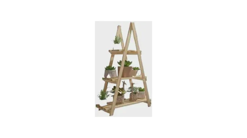 Qual Melhor Estante em Formato de Escada Para Plantas? Do Pinus ao Aço
