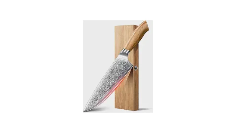 Qual Melhor Faca do Chef de Aço Damasco? Do VG-10 ao AUS-10