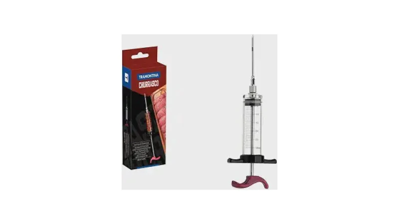 Qual Melhor Injetor de Tempero: Aço Inox ou Plástico?