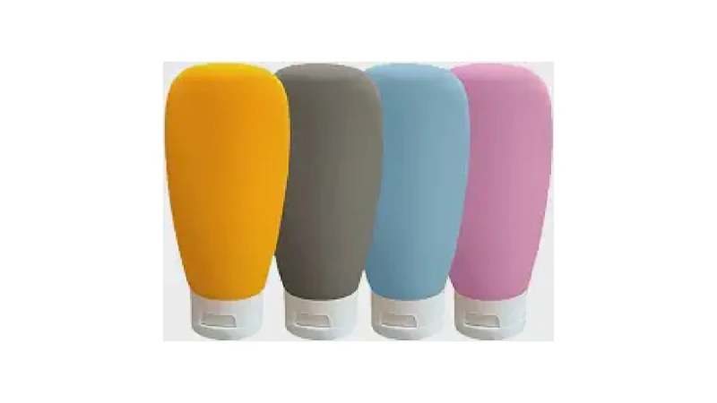Qual Melhor Kit de Frascos de Silicone Para Viagem: 4, 6 ou 17 Peças?