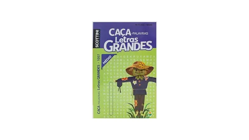 Qual Melhor Livro de Caça Palavras com Letras Gigantes Para Idosos?