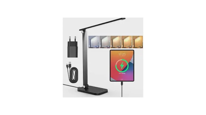Qual Melhor Luminária de Mesa com LED e Controle de Luz?