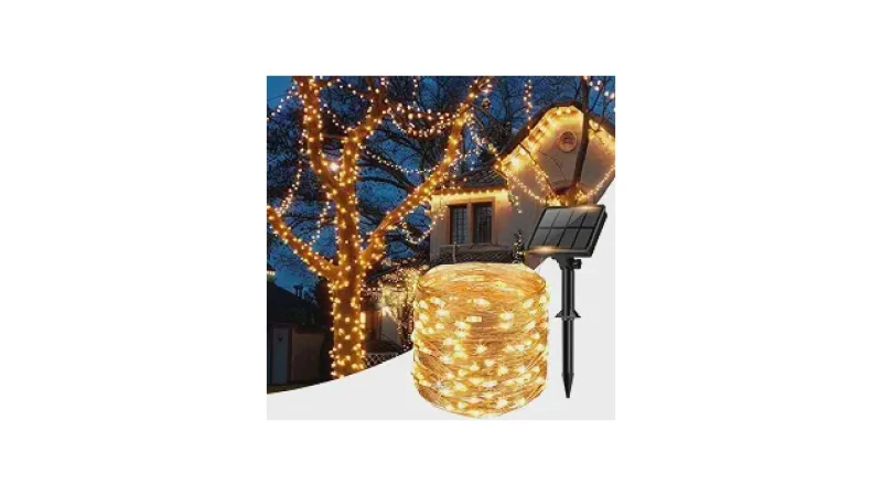 Qual Melhor Luzes de Natal para área externa: Solar ou Tomada?