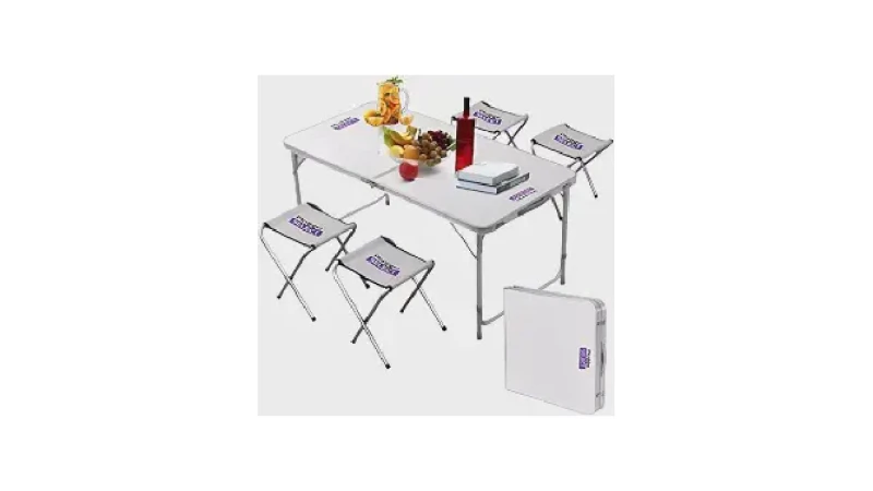 Qual Melhor Mesa de Camping Dobrável com Bancos que Vira Maleta?