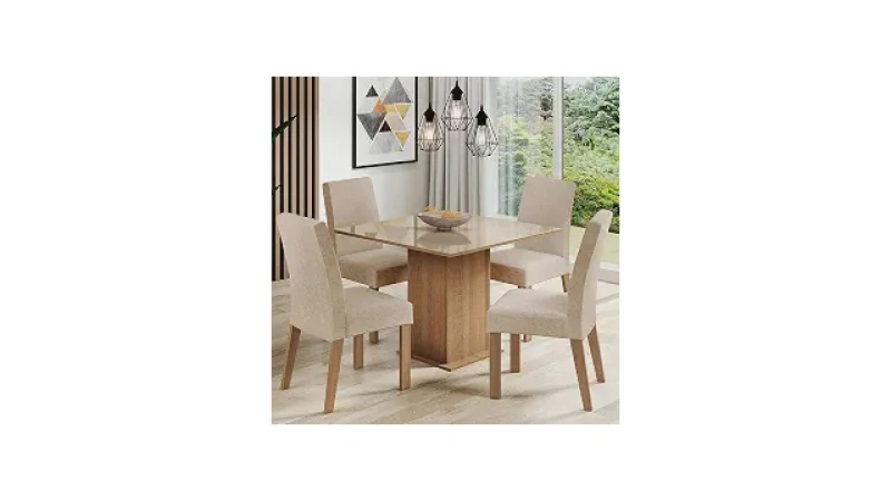 Qual Melhor Mesa de Jantar de Vidro com 4 Cadeiras