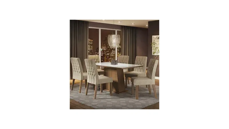 Qual Melhor Mesa de Jantar de Vidro com 6 Cadeiras? Guia de Estilos