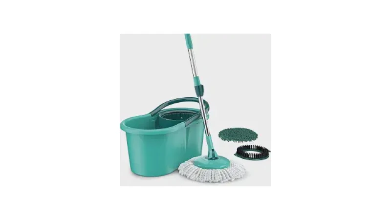 Qual Melhor Mop Giratório com Balde? Guia Inox vs. Plástico