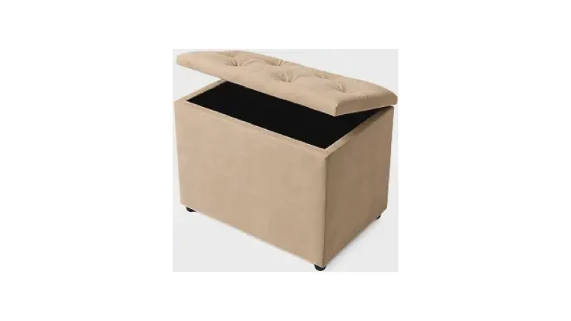 Qual Melhor Puff Baú para Guardar Objetos na Sala: Guia