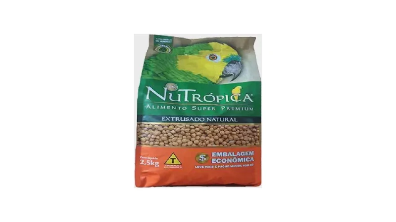 Qual Melhor Ração Extrusada Para Papagaio: Natural ou Com Frutas?