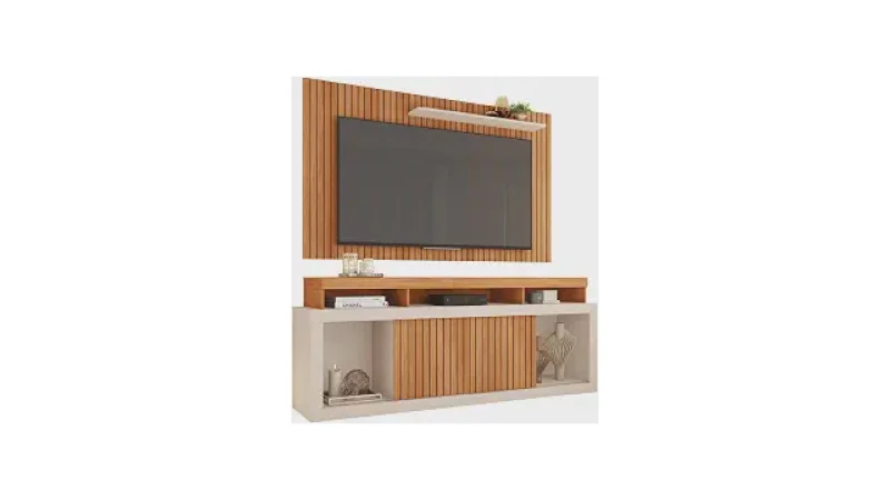 Qual Melhor Rack para TV com Painel: Ripado ou Retrô?